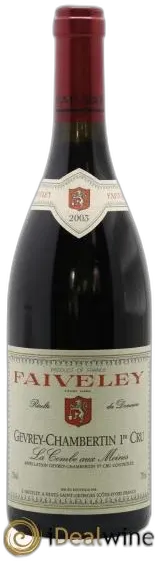 capture du vin Domaine Faiveley Gevrey-Chambertin 1er Cru Clos des Issarts Monopole Magnum