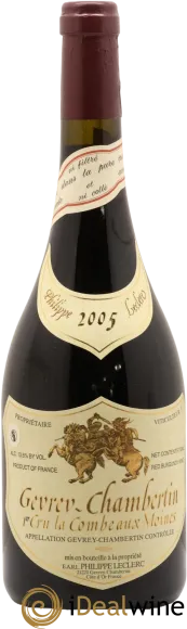 image du vin Gevrey-Chambertin 1er Cru les Cazetiers