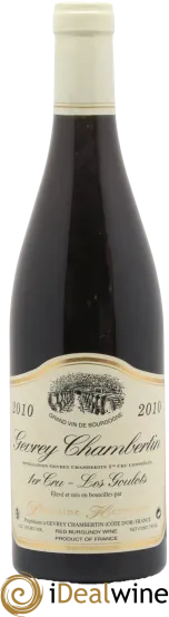 photo du vin Gevrey-Chambertin 1er Cru la Perrière Rouge Domaine Heresztyn Mazzini