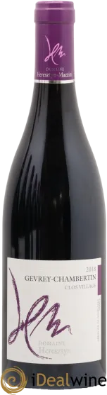 capture du vin Gevrey-Chambertin Clos Village