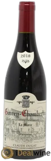 illustration du vin Claude Dugat Gevrey-Chambertin "la Marie"