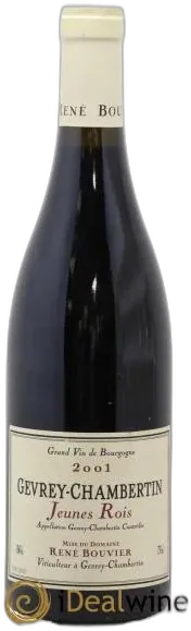 photos du vin Gevrey-Chambertin "les Jeunes Rois" de René Bouvier