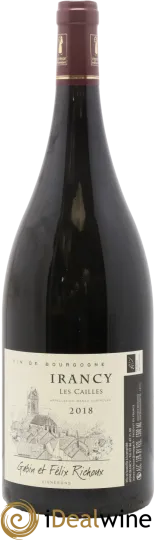 photo du vin Irancy Aoc les Cailles Gabin et Félix Richoux