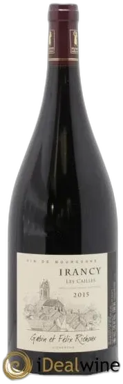 photo du vin Irancy Aoc les Cailles Gabin et Félix Richoux