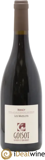 image du vin Irancy les Mazelots