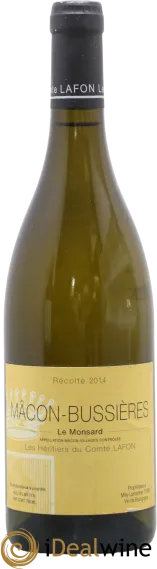 photo du vin Le Monsard