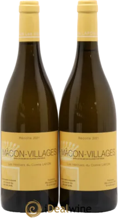 capture du vin Mâcon-Villages Héritiers du Comte Lafon