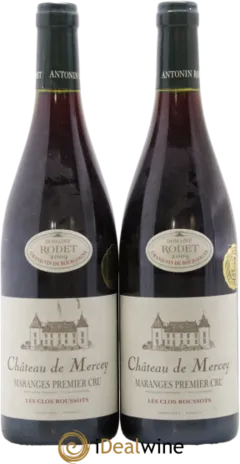 aperçu du vin es Clos Roussots