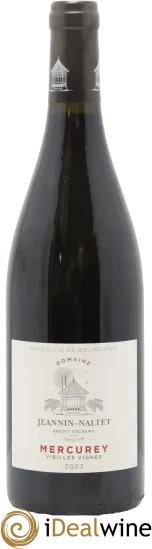 photo du vin Mercurey Veilles Vignes Domaine Jeannin-Naltet