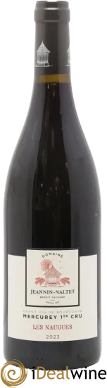 aperçu du vin Mercurey 1er Cru Aoc "Clos des Grands Voyens" Domaine Jeannin-Naltet