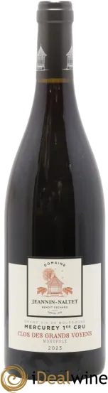 photo du vin Clos des Grands Voyens Jeannin Naltet
