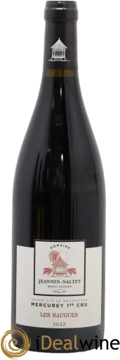 aperçu du vin Mercurey 1er Cru Aoc "Clos des Grands Voyens" Domaine Jeannin-Naltet