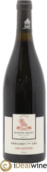 aperçu du vin Mercurey 1er Cru Aoc "Clos des Grands Voyens" Domaine Jeannin-Naltet