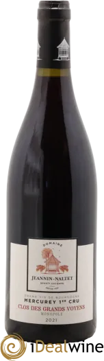 image du vin Clos des Grands Voyens Jeannin-Naltet