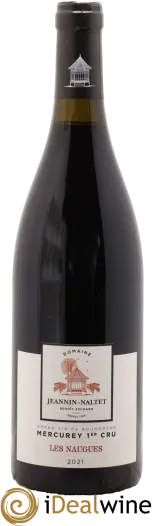 aperçu du vin Mercurey 1er Cru Aoc "Clos des Grands Voyens" Domaine Jeannin-Naltet
