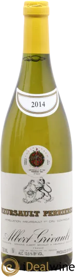 aperçu du vin Meursault 1er Cru Perrières Albert Grivault