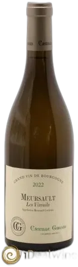 photo du vin Meursault les Vireuils Dessous