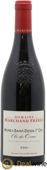 photo du vin Clos des Ormes