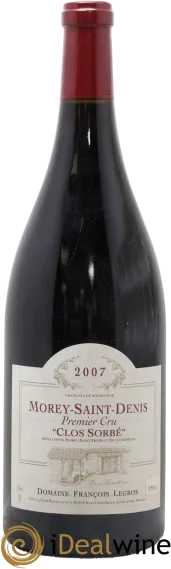 photo du vin Clos Sorbé