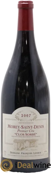 photo du vin Clos Sorbé