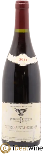 photo du vin Aoc Nuits Saint Georges Domaine Gérard Julien & Fils