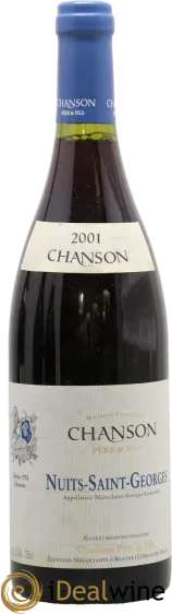 photo du vin Nuits-Saint-Georges Chanson