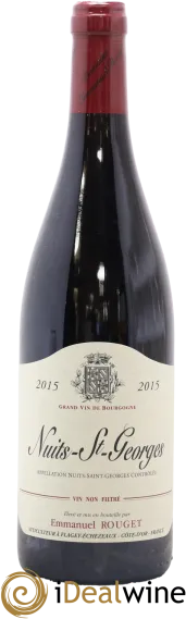 photo du vin Emmanuel Rouget Nuits Saint Georges