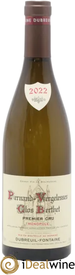 photo du vin Clos Berthet Monopole