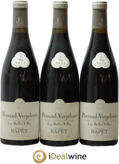illustration du vin Pernand-Vergelesses Belles Filles Rouge Domaine Rapet Père et Fils