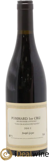 vue du vin Grands Epenots Joseph Guyot