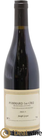 vue du vin Grands Epenots Joseph Guyot