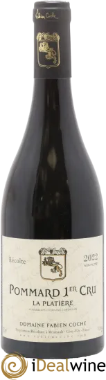 image du vin Coche Fabien Pommard Platiere