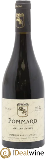 image du vin Pommard Vieilles Vignes Fabien Coche