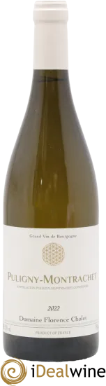 image du vin Domaine Florence Cholet Puligny-Montrachet Villages Blanc