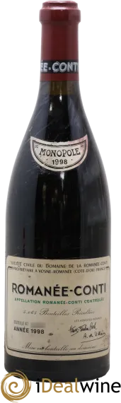 photos du vin Romanee Conti Domaine de la Romanee Conti