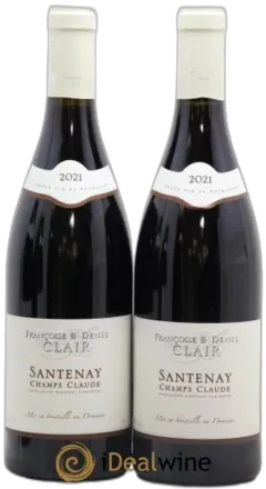 illustration du vin Champs Claude Françoise et Denis Clair
