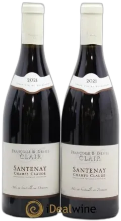 illustration du vin Champs Claude Françoise et Denis Clair