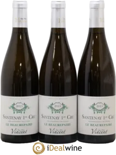 vue du vin Santenay Aoc 1er Cru le Beaurepaire Jean-Marc Vincent