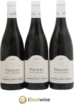 photo du vin Volnay Sous la Chapelle Rouge Domaine Chavy-Chouet