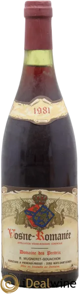 photo du vin Perdrix b Mugneret-Gouachon