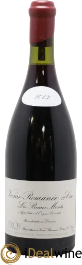 photo du vin Les Beaux Monts