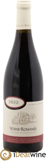 photo du vin Vosne-Romanée G.Roblot-Marchand & Fils