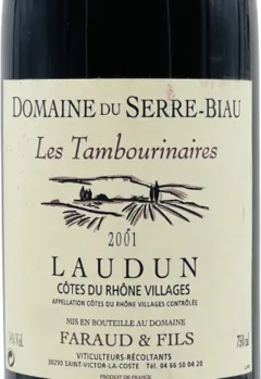 image du vin Domaine du Serre-Biau