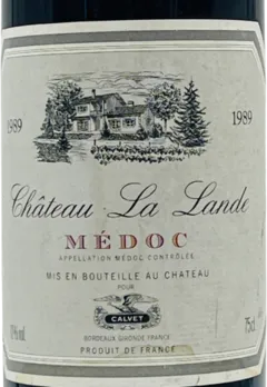 illustration du vin Château la Lande