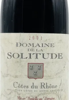 image du vin Domaine de la Solitude