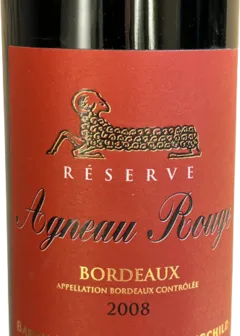 photo du vin Agneau Rouge Baron Philippe de Rothschild