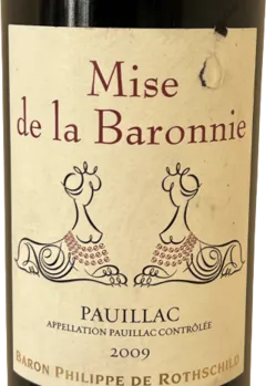 photo Mise de la Baronnie Baron Philippe de Rothschild