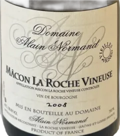 photo du vin Domaine Alain Normand