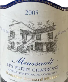 photo du vin Domaine Bernard Millot les Petits Charrons