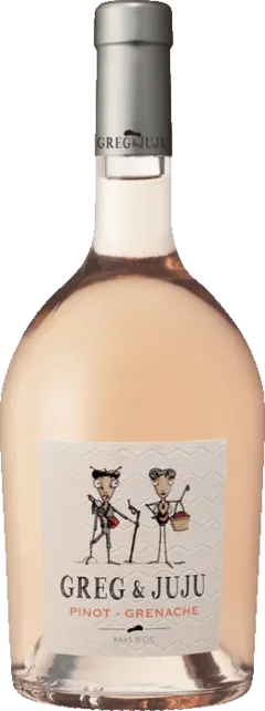 illustration du vin Greg & Juju Pinot Noir Grenache Rosé